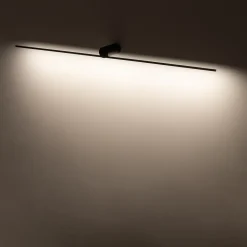 Spin vegglampe medium 99 cm 14W 3000K - Svart
