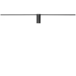 Spin vegglampe medium 99 cm 14W 3000K - Svart