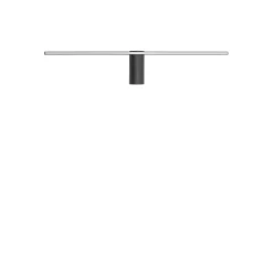 Spin vegglampe small 66 cm 9W 3000K - Svart