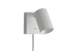 Spoton firkantet vegglampe GU10 med bryter