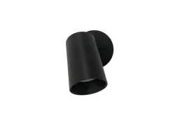 Spoton rund vegglampe GU10 med bryter