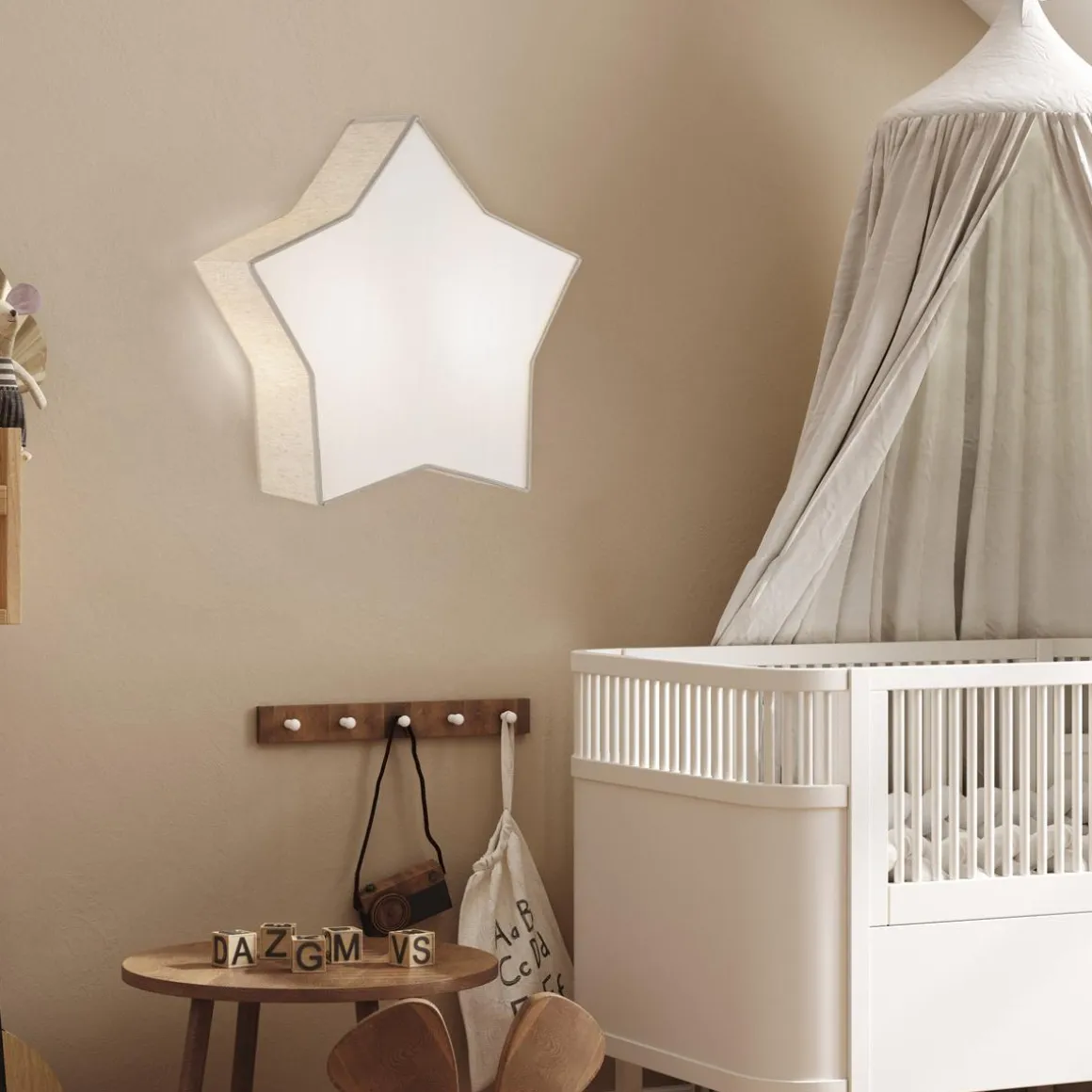Star tak/vegglampe