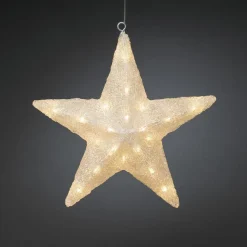 Stjerne, akryl 40 cm