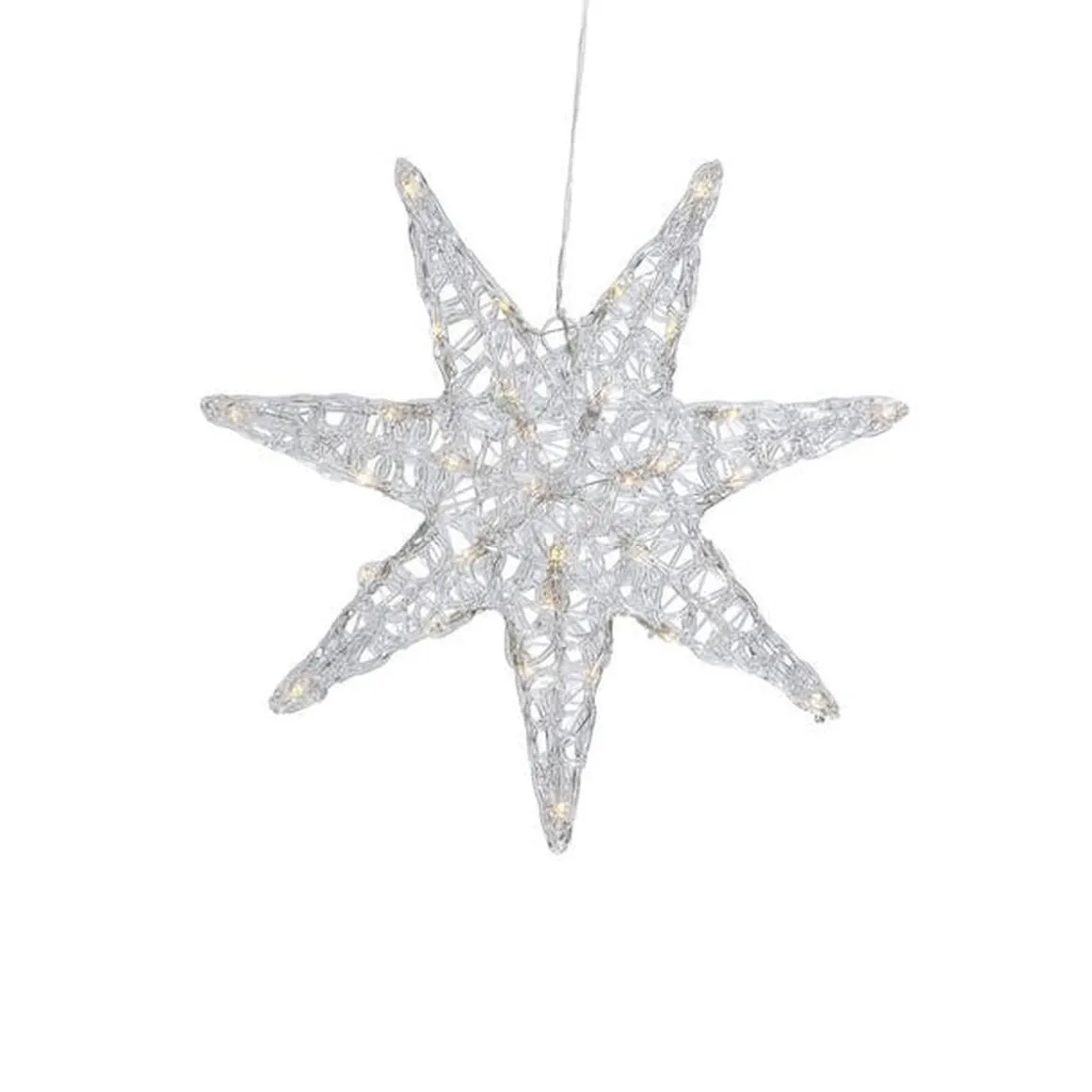 Stjerne akrylplast 45 cm