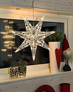Stjerne akrylplast 45 cm