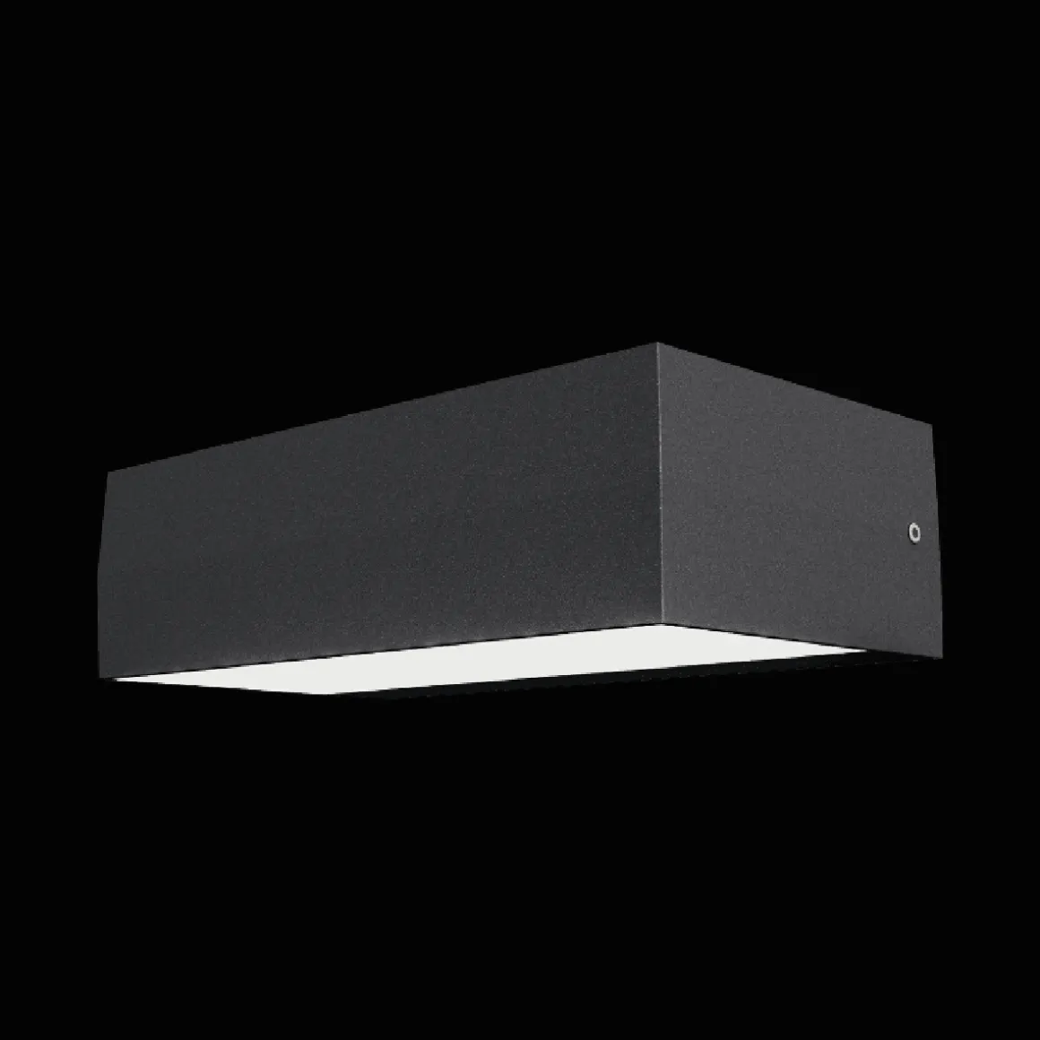 Subra square vegglampe opp/ned utendørs 2x4,5W IP54 - Mørk grå