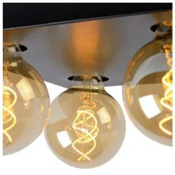 Surtus taklampe - Svart