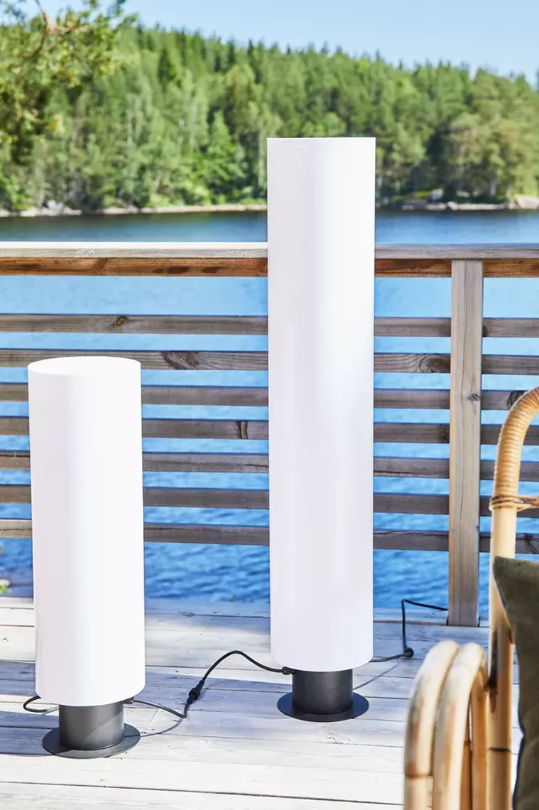 Sylinder 20W 110 cm hvit - Garden 24 - Hvit