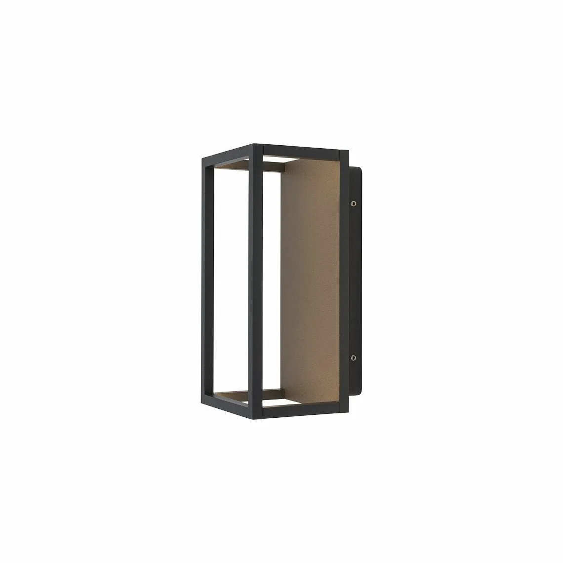 Symmetry vegglampe utendørs IP54 7W - Svart