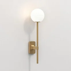 Tacoma Single Grande vegglampe IP44