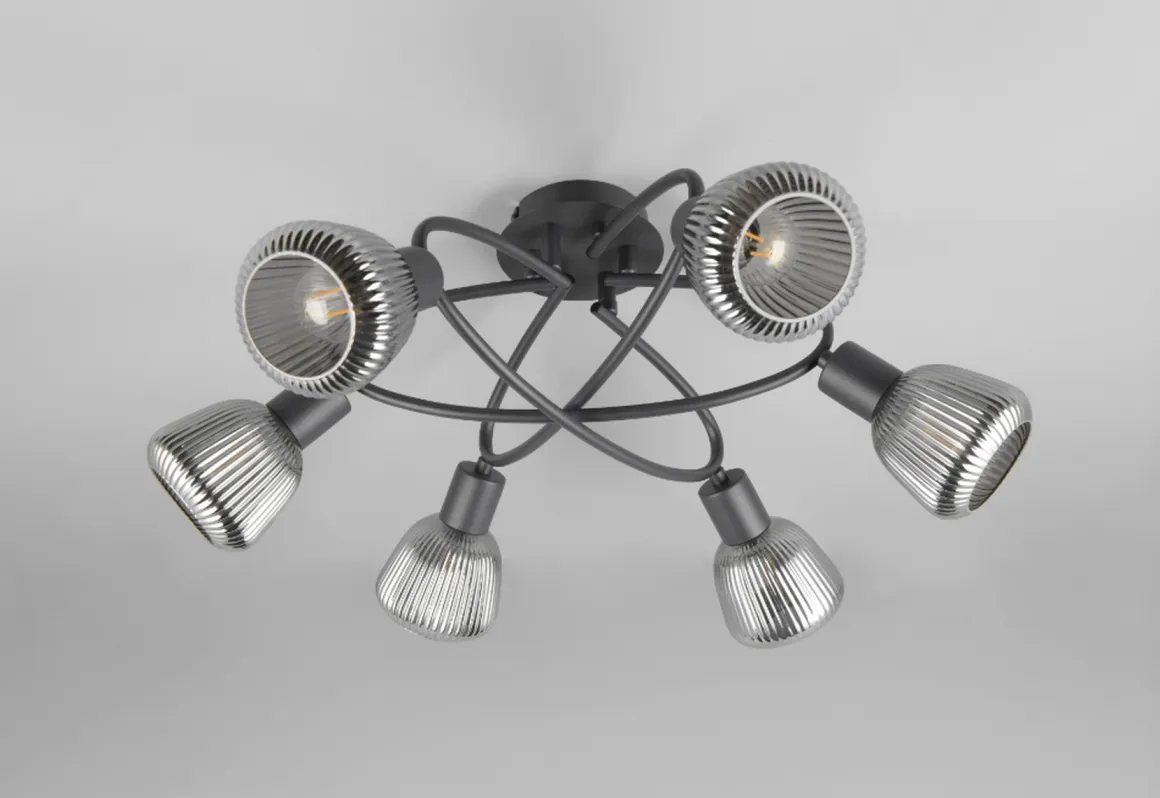 Tarifa taklampe 6-lys