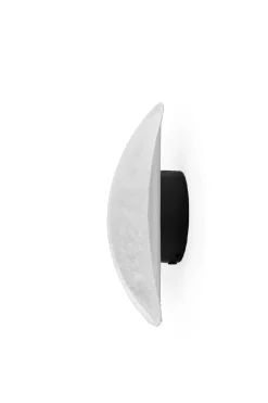 Tense Vegglampe - Sort Sokkel