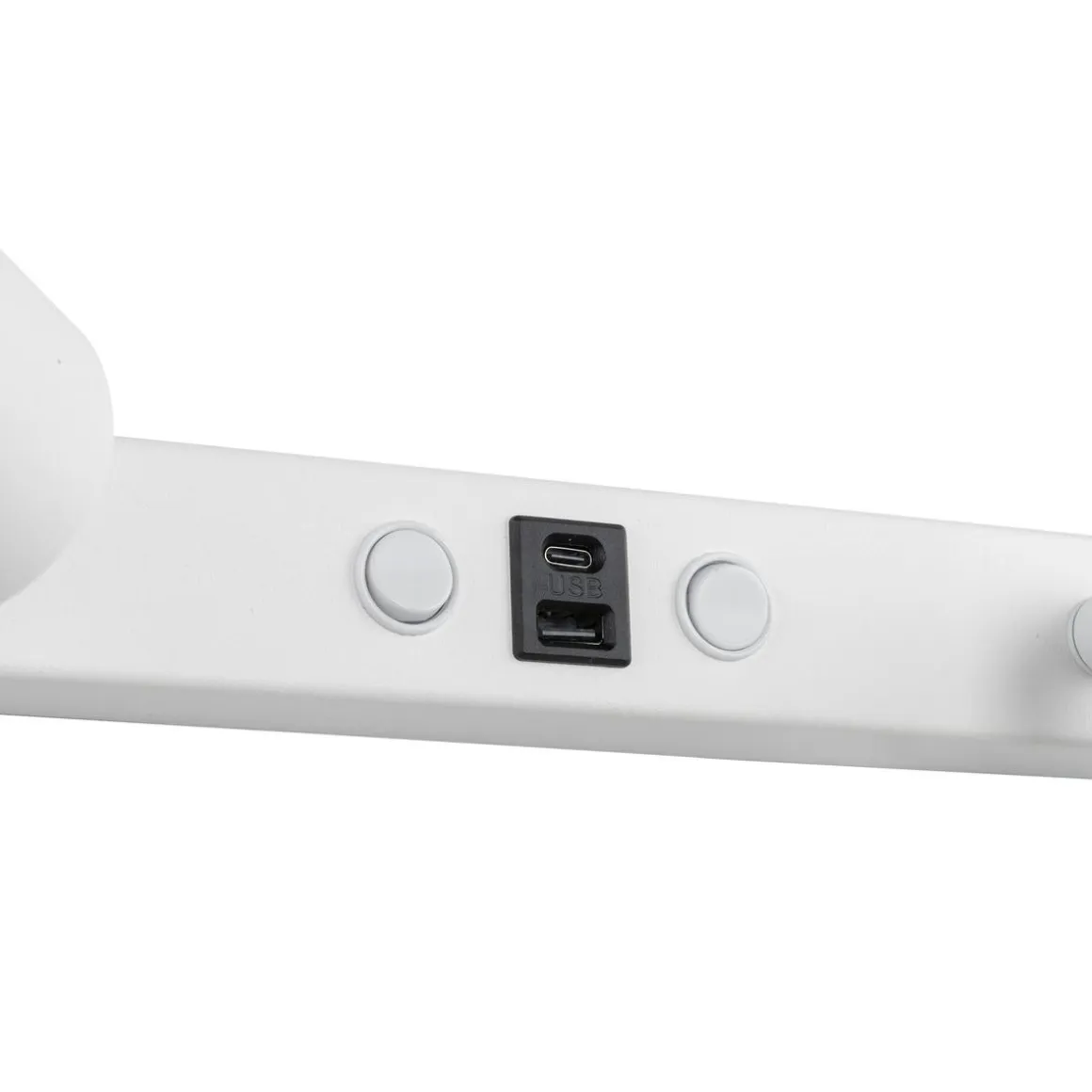 Top vegglampe med USB