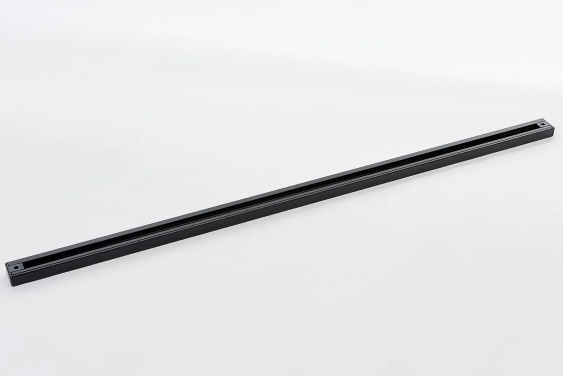 Trackline skinne 1 meter - Svart