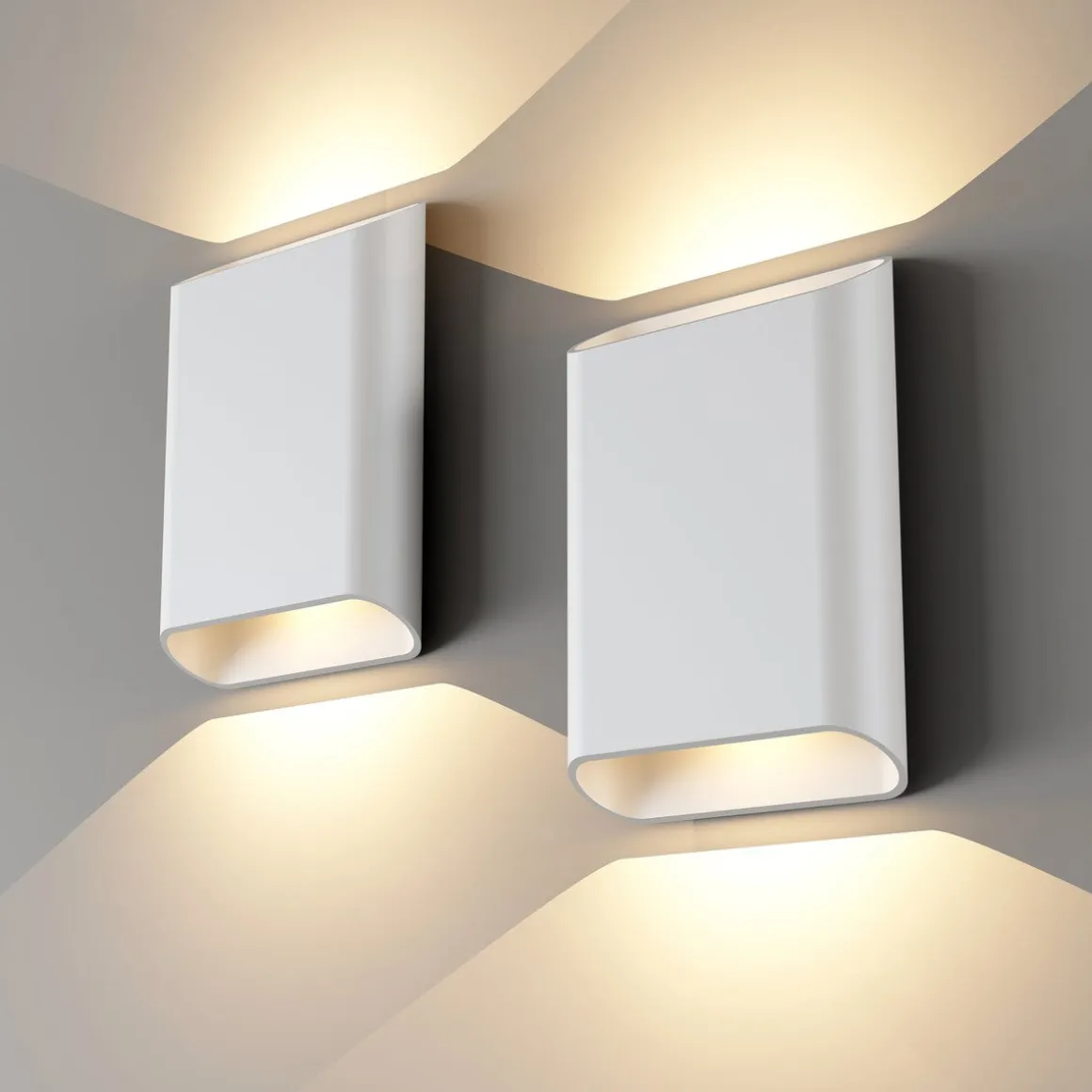 Trem K2 vegglampe 2 x 6W 3000 Kelvin - Dimbar