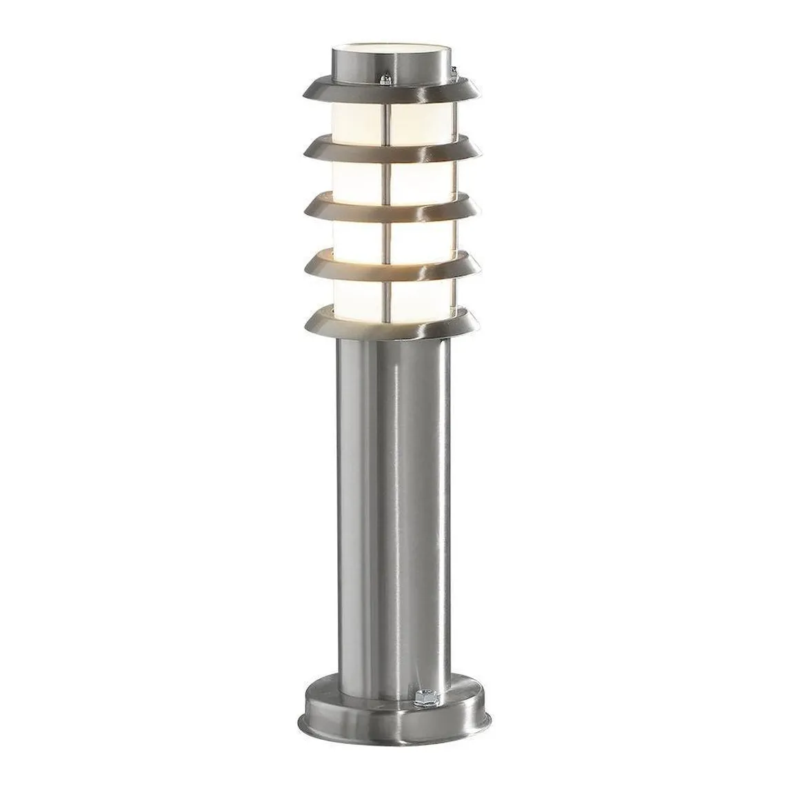 Trento pullert 45 cm - Rustfritt stål