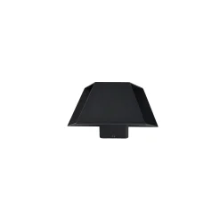 Triangles vegglampe opp/ned lys utendørs IP54 2x5W 3000K - Svart