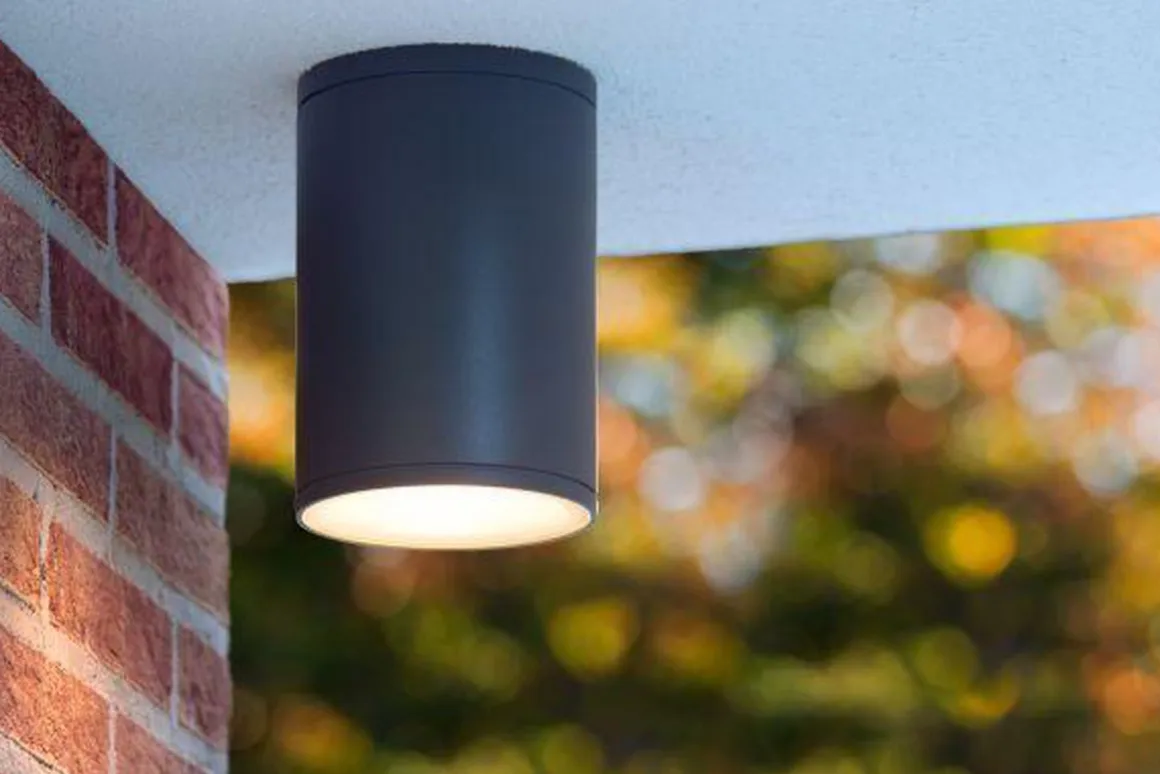 Tubix takspot utendørs IP54 E27