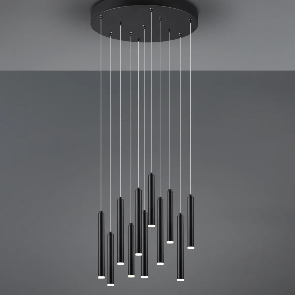 Tubular takpendel Rondell - Svart