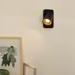 Turnon vegglampe - Svart