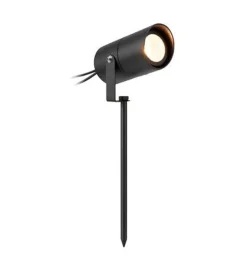 Unite 12 Hagespot 6W 3000 Kelvin utendørs IP44 - Svart