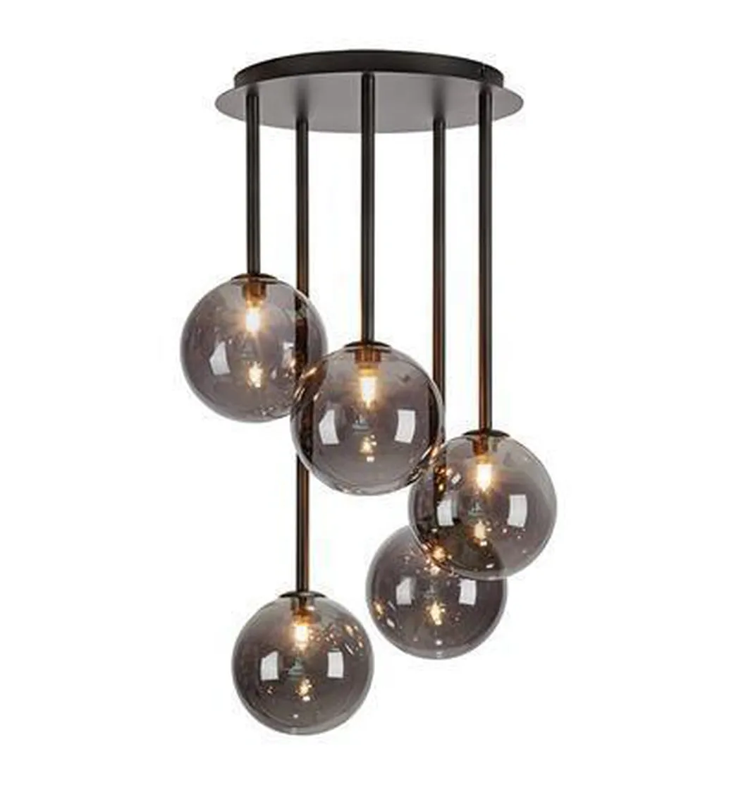 Universe taklampe - Røykfarget glass - Røyk