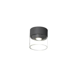 Varese taklampe utendørs IP54 6W - Antrasitt grå