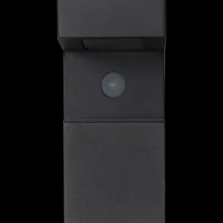 Vegglampe Solcelle med sensor - Svart
