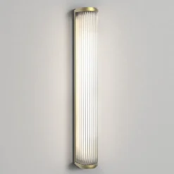 Versailles 600 vegglampe 25W IP44 3000 kelvin - Matt Gullfarget