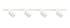 Vox Grooves 2 meter spotskinne med 4 spotter.