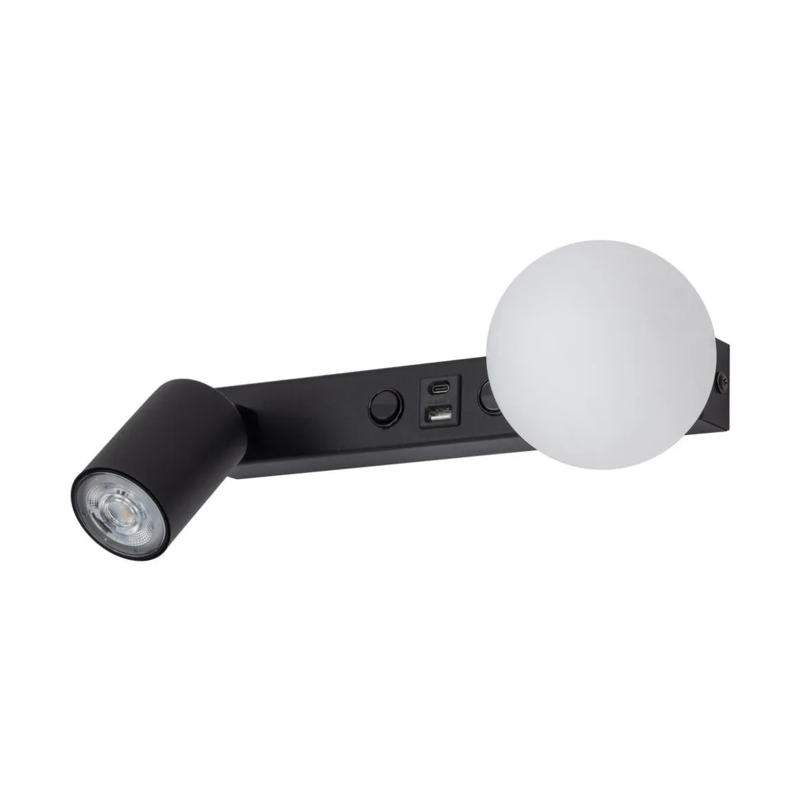 Vox vegglampe med USB