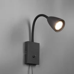 Wanda vegglampe - Svart