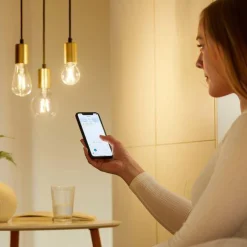 WiZ E27 Lyspære filament A60 6,7W Wifi - Justerbar fargetemperatur 2700-6500 Kelvin