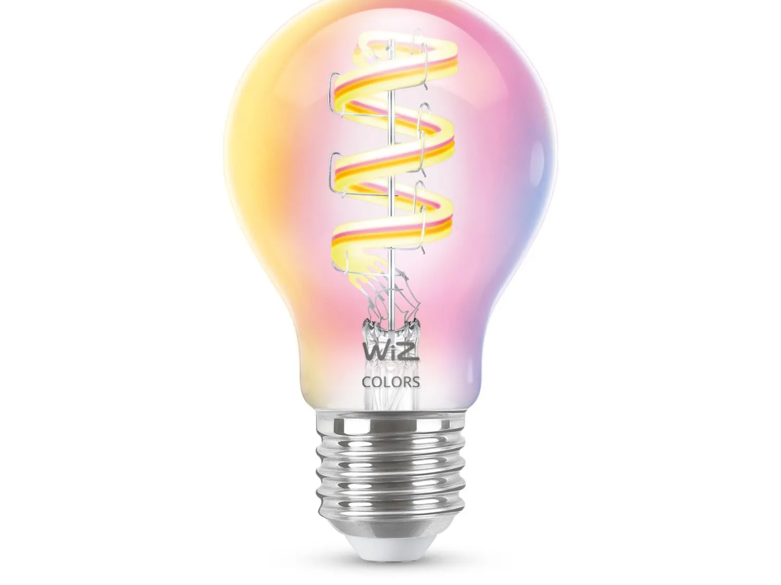 WiZ E27 Lyspære filament A60 6,3W Wifi 2700-6500 Kelvin fullfarge RGB