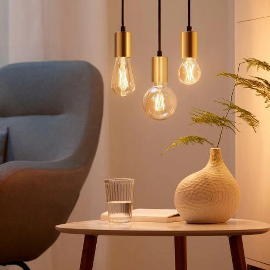 WiZ E27 Lyspære filament St64 6,7W Wifi - Justerbar fargetemperatur 2000-5000 Kelvin