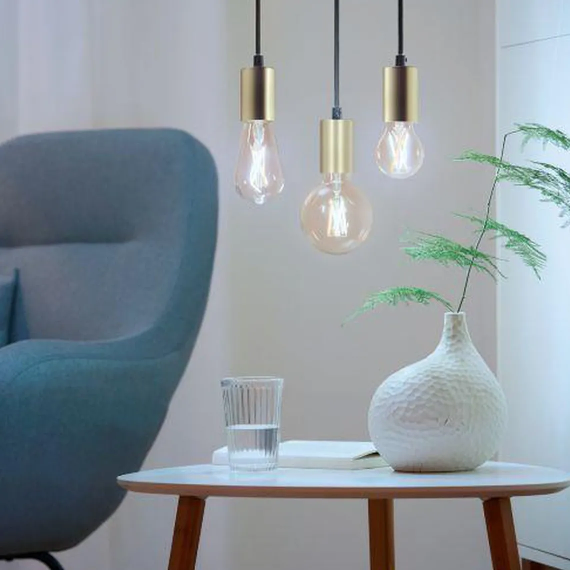 WiZ E27 Lyspære filament St64 6,7W Wifi - Justerbar fargetemperatur 2000-5000 Kelvin