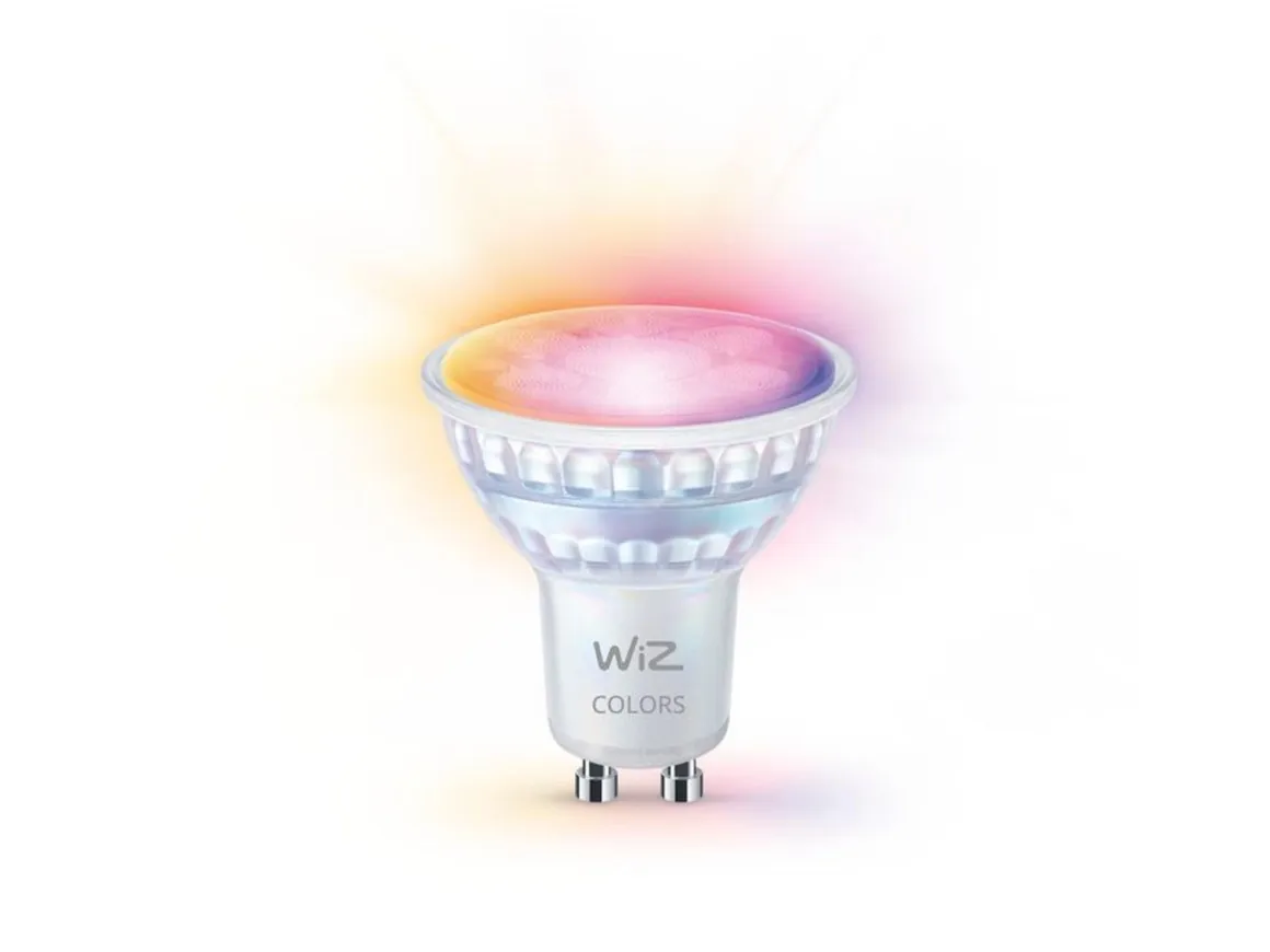 WiZ GU10 Lyspære 4,9W Wifi - Fullfarge