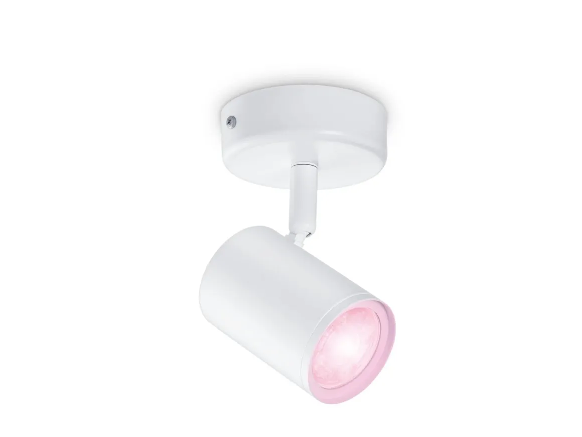 WiZ Smart Imageo enkelt spot 5W 2700-6500K RGB Fullfarge Wîfi - Hvit