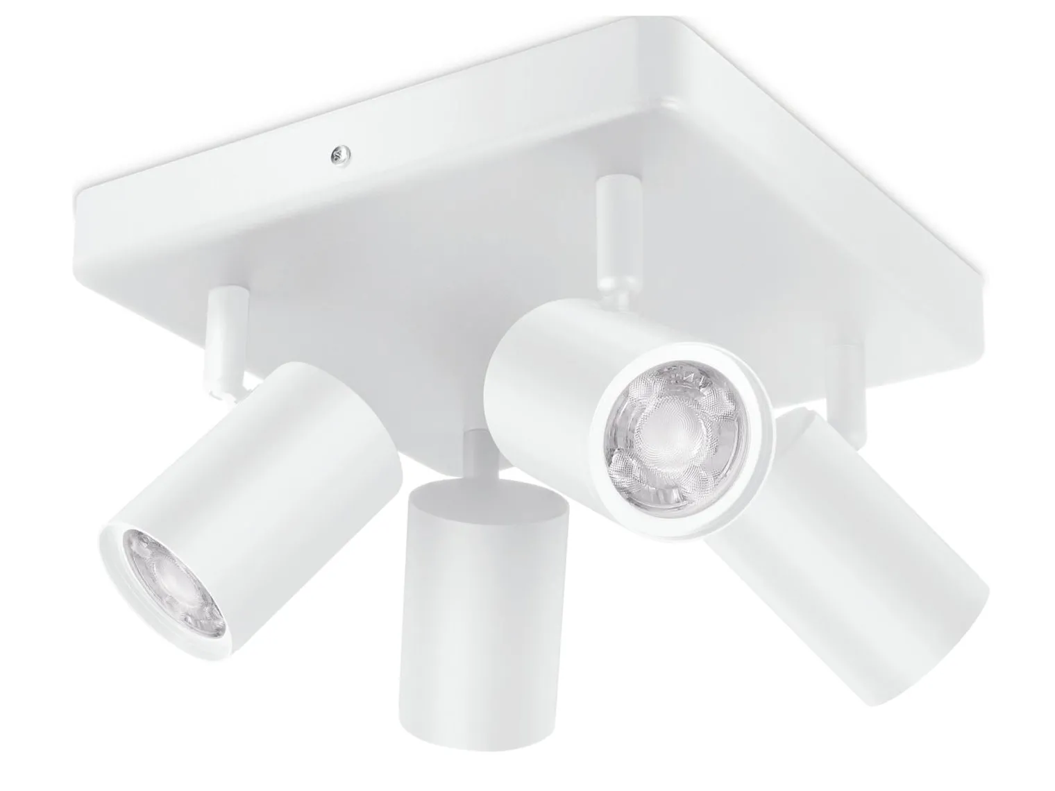 WiZ Smart Imageo 4 lys spot 4x5W 2700-6500K RGB Fullfarge Wîfi - Hvit