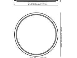 WiZ Smart Superslim taklampe 32W 2700-6500K RGB fullfarge 55 cm Wîfi - Hvit