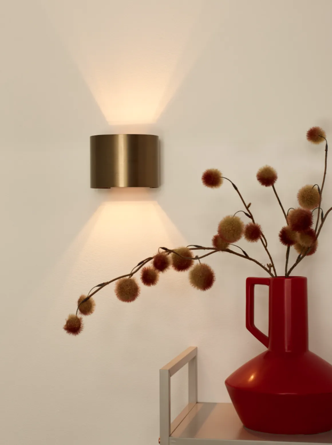 Xio round vegglampe opp/ned