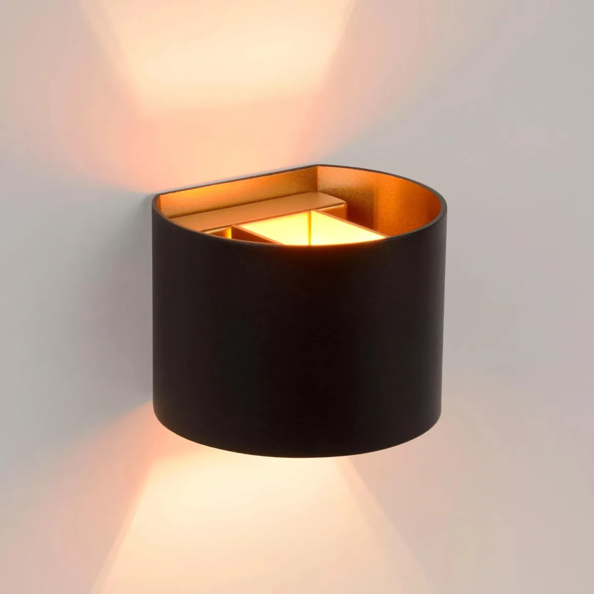 Xio round vegglampe opp/ned