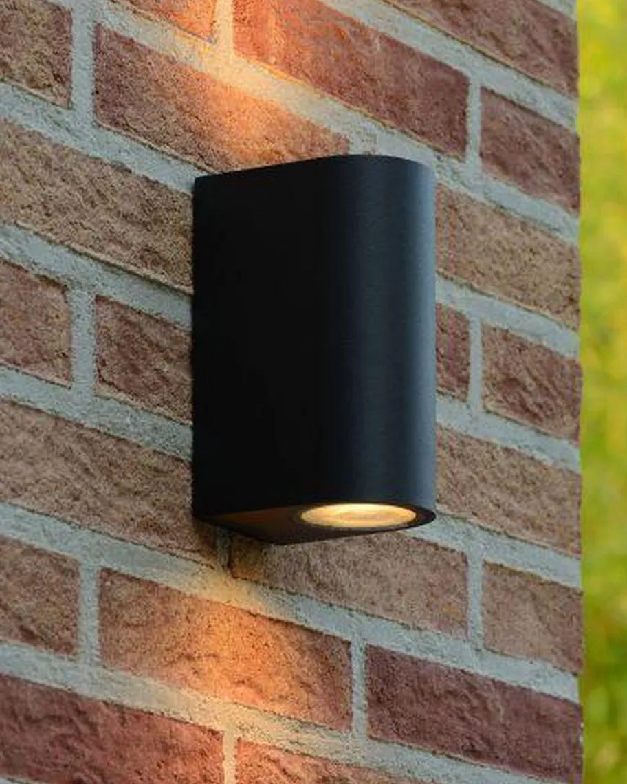 Zora round vegglampe opp/ned utendørs IP44